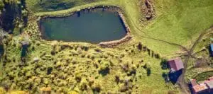 retention pond fountain