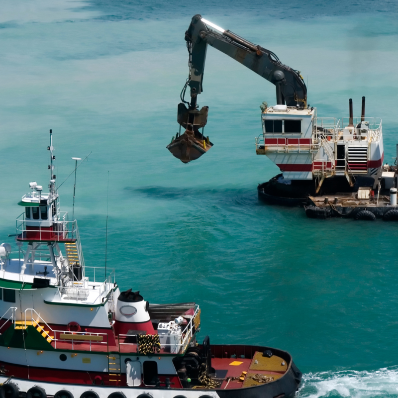 dredge a lake