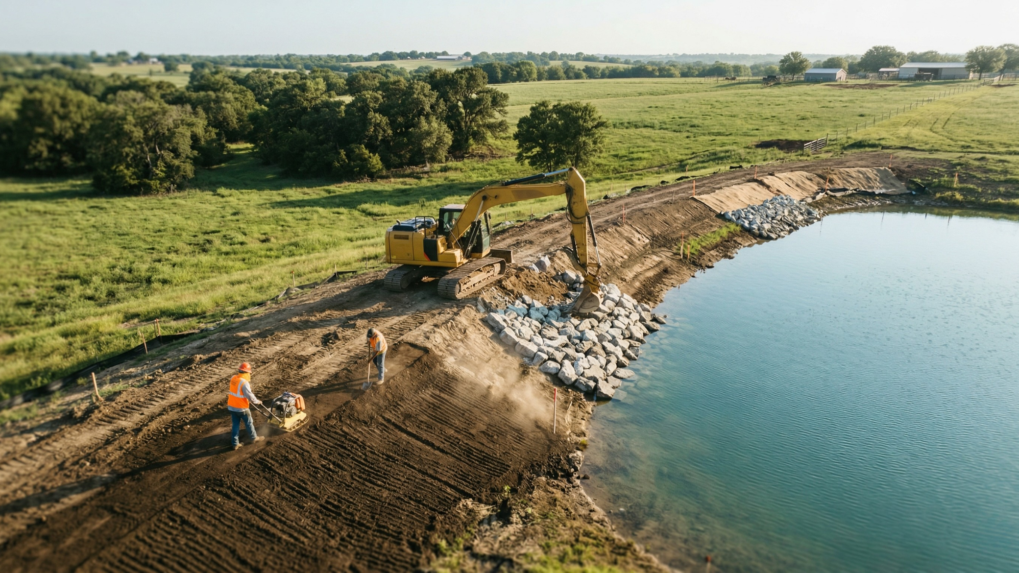 Pond Dam Repair Guide: Fix Leaks, Erosion, and Structural Damage
