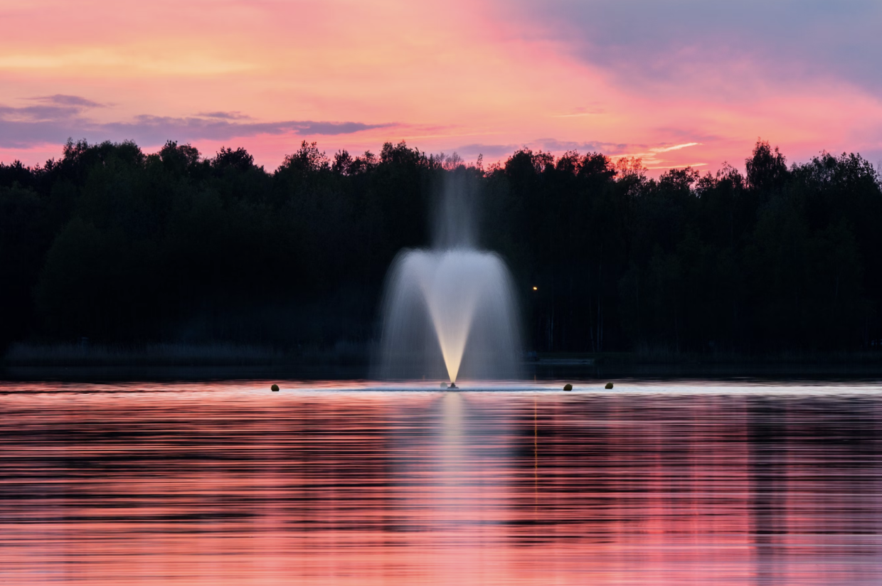 floating fountains for large ponds
