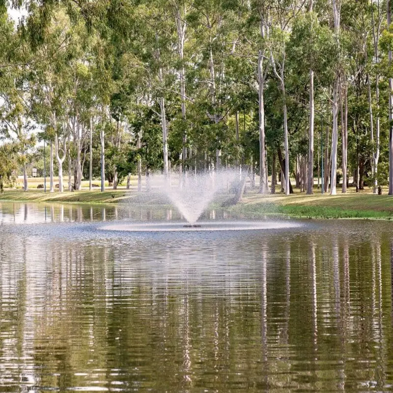 fountain installation