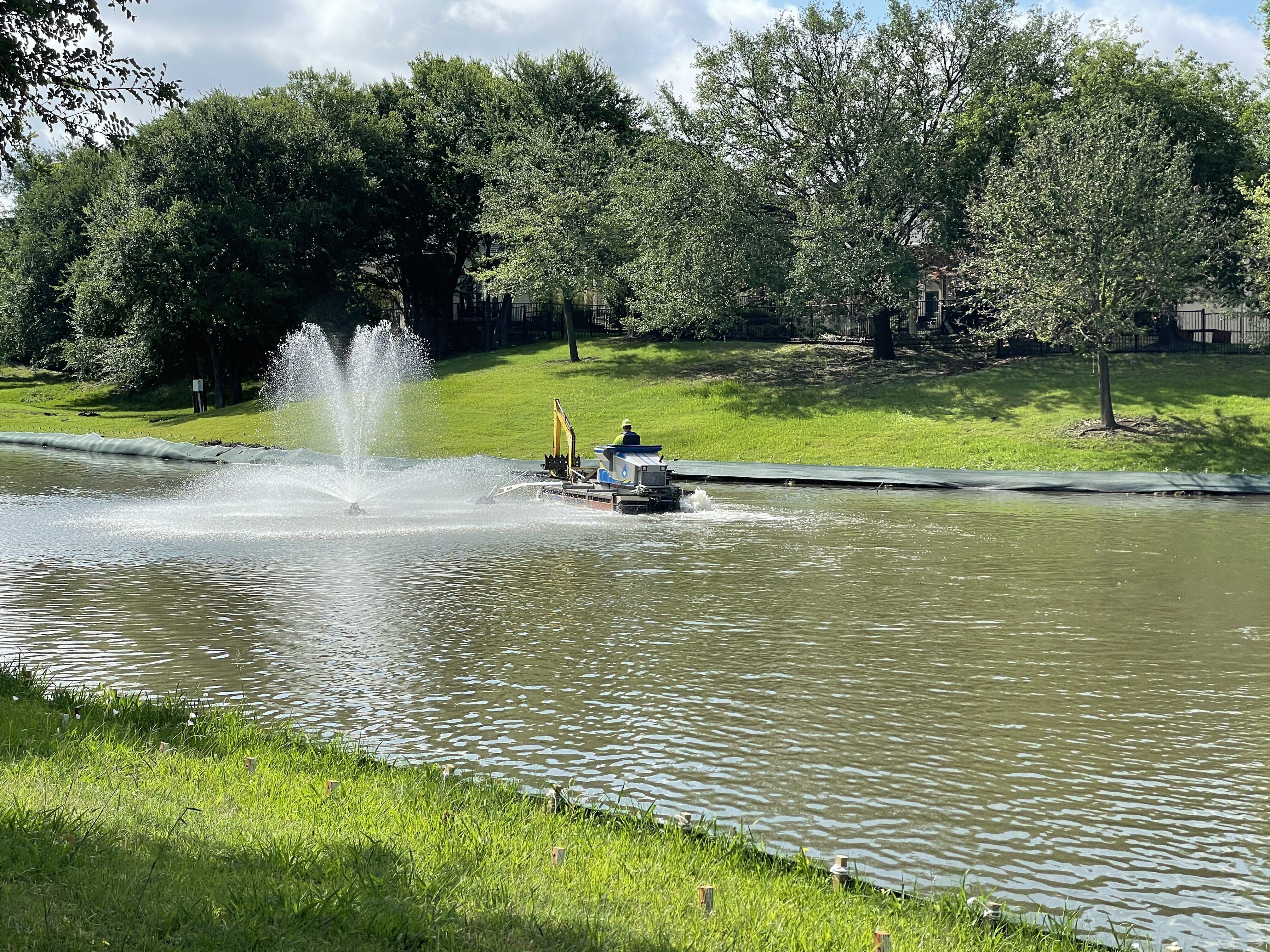 Pond fountain repair DFW