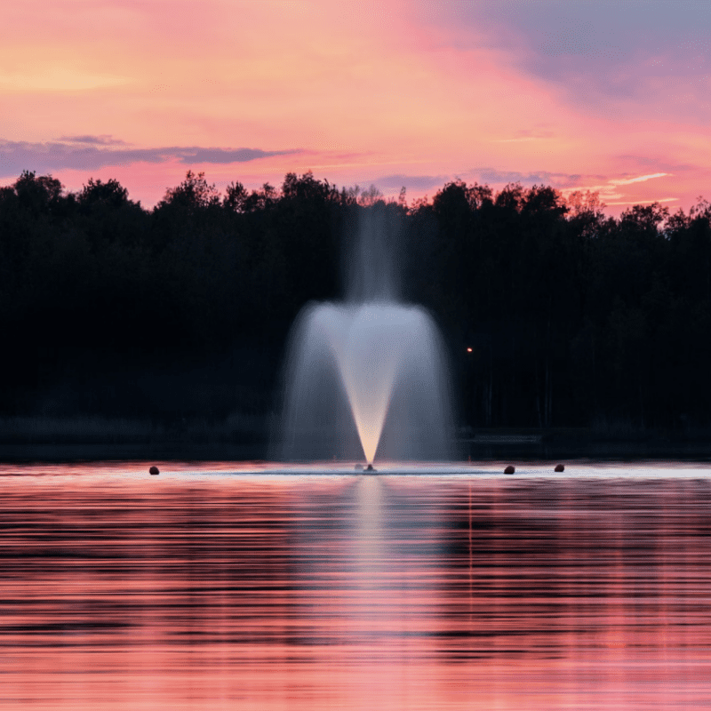 floating fountains for large ponds